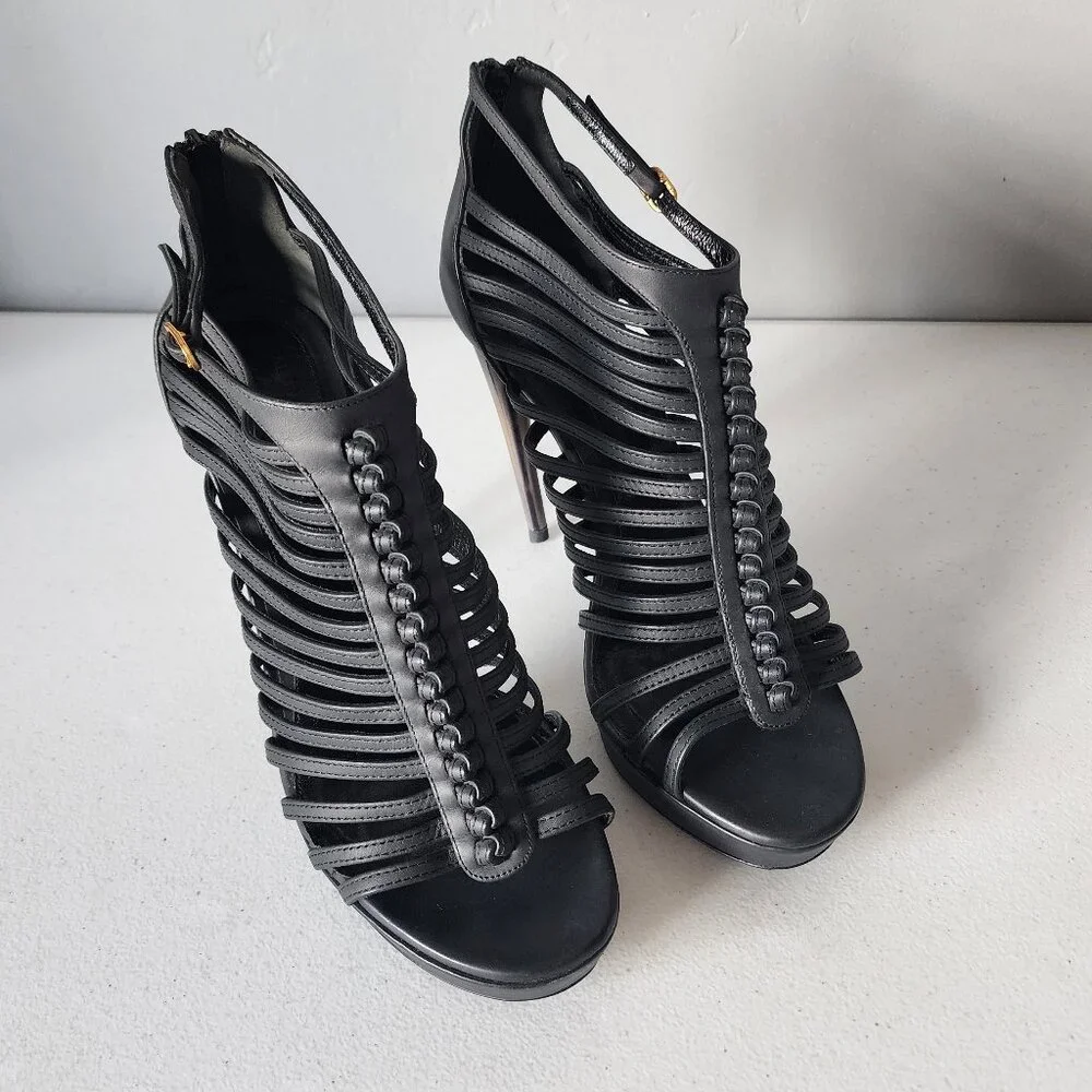 Alexander McQueen Platform Sandals "EUC" - Picture 2 of 16